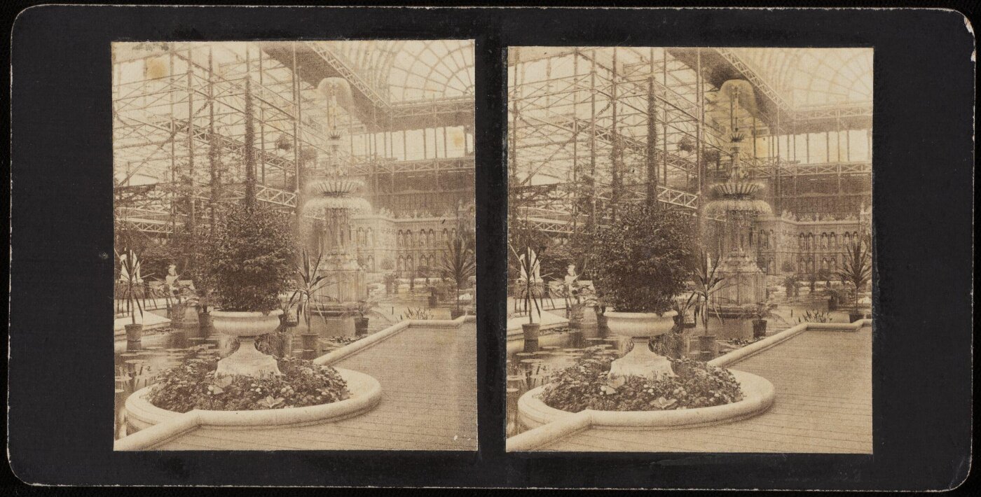 Unknown, International Exhibition of 1862, interior view