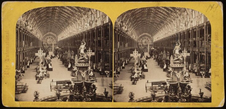 The nave from the Eastern Dome at the 1862 Great Exhibition top image