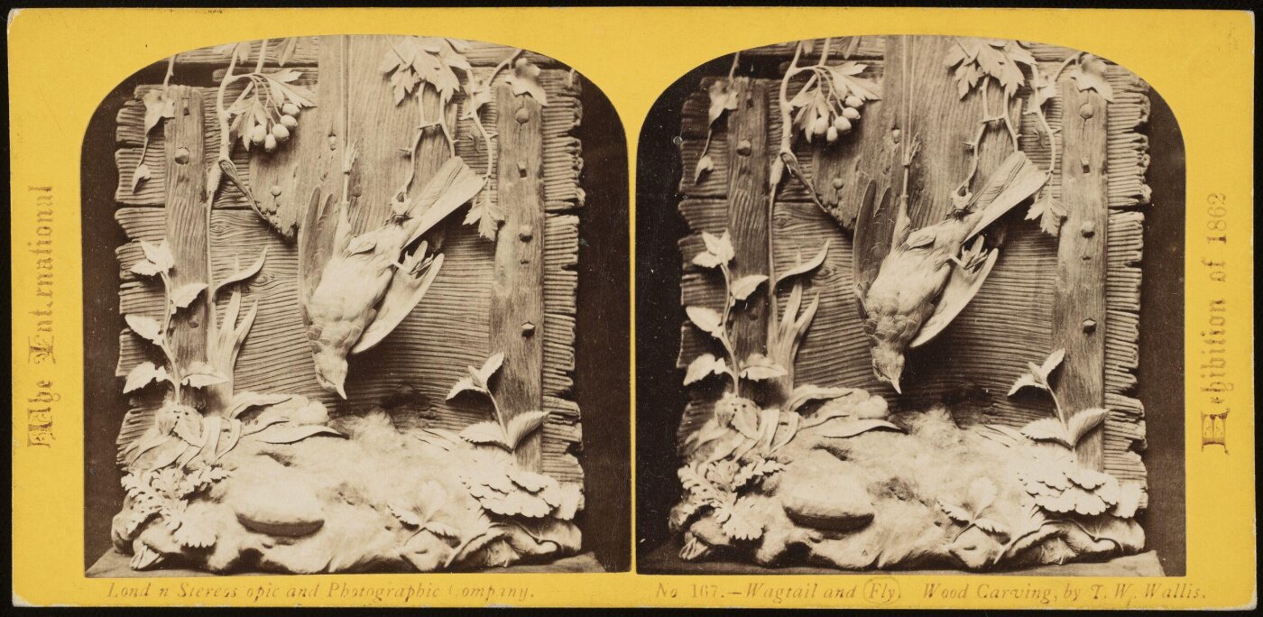 Unknown, Wood carvings by Wallis at the 1862 Great Exhibition