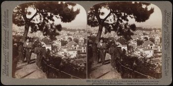 Looking from the heights of Suwayama, over Kobe