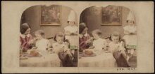 One o'Clock', children at table thumbnail 1