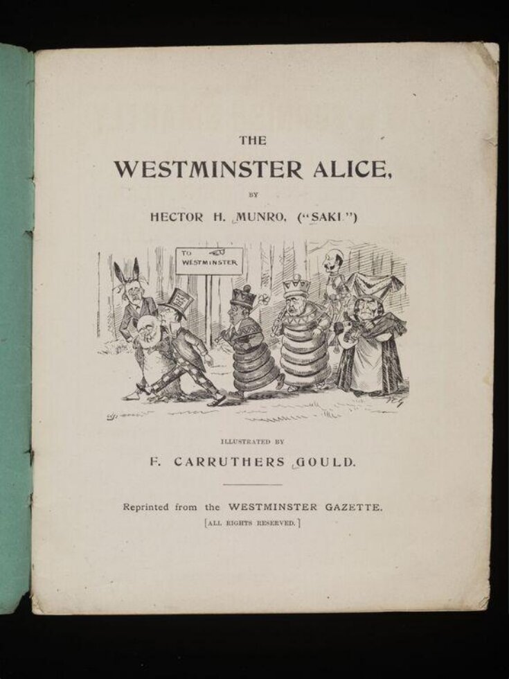 The Westminster Alice top image