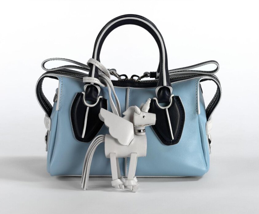 'Unicorn D-Styling' bag (2019) by Lin Liang