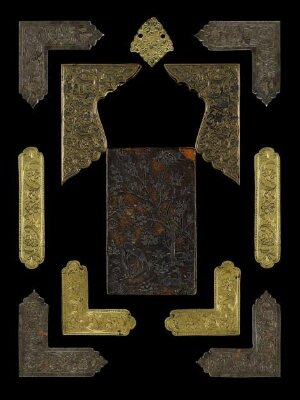 Centre piece of bookbinding