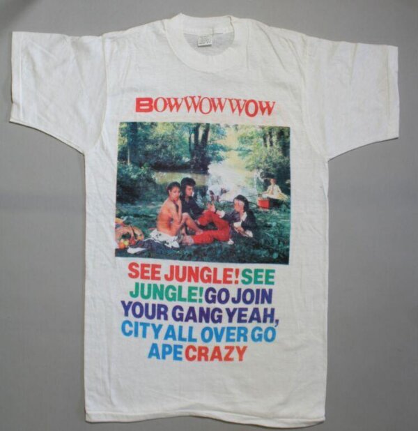 Bow Wow Wow t-shirt | Reid, Jamie | V&A Explore The Collections