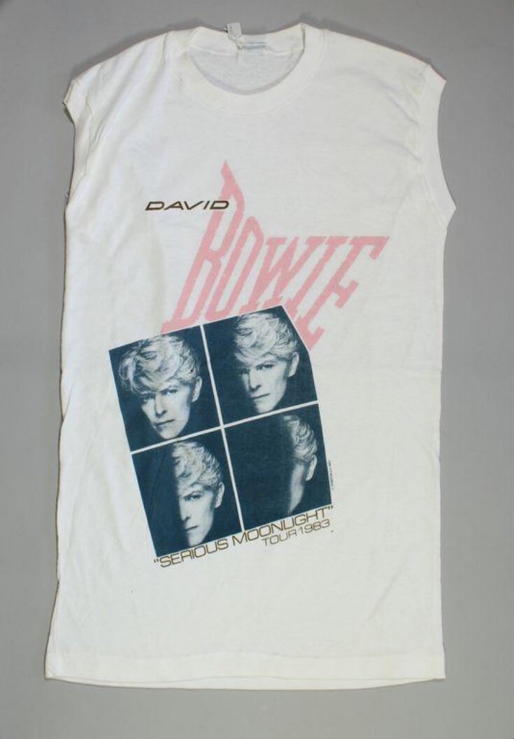 David Bowie t-shirt top image