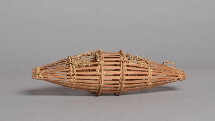 Model of a double fish-trap  V&A Explore The Collections