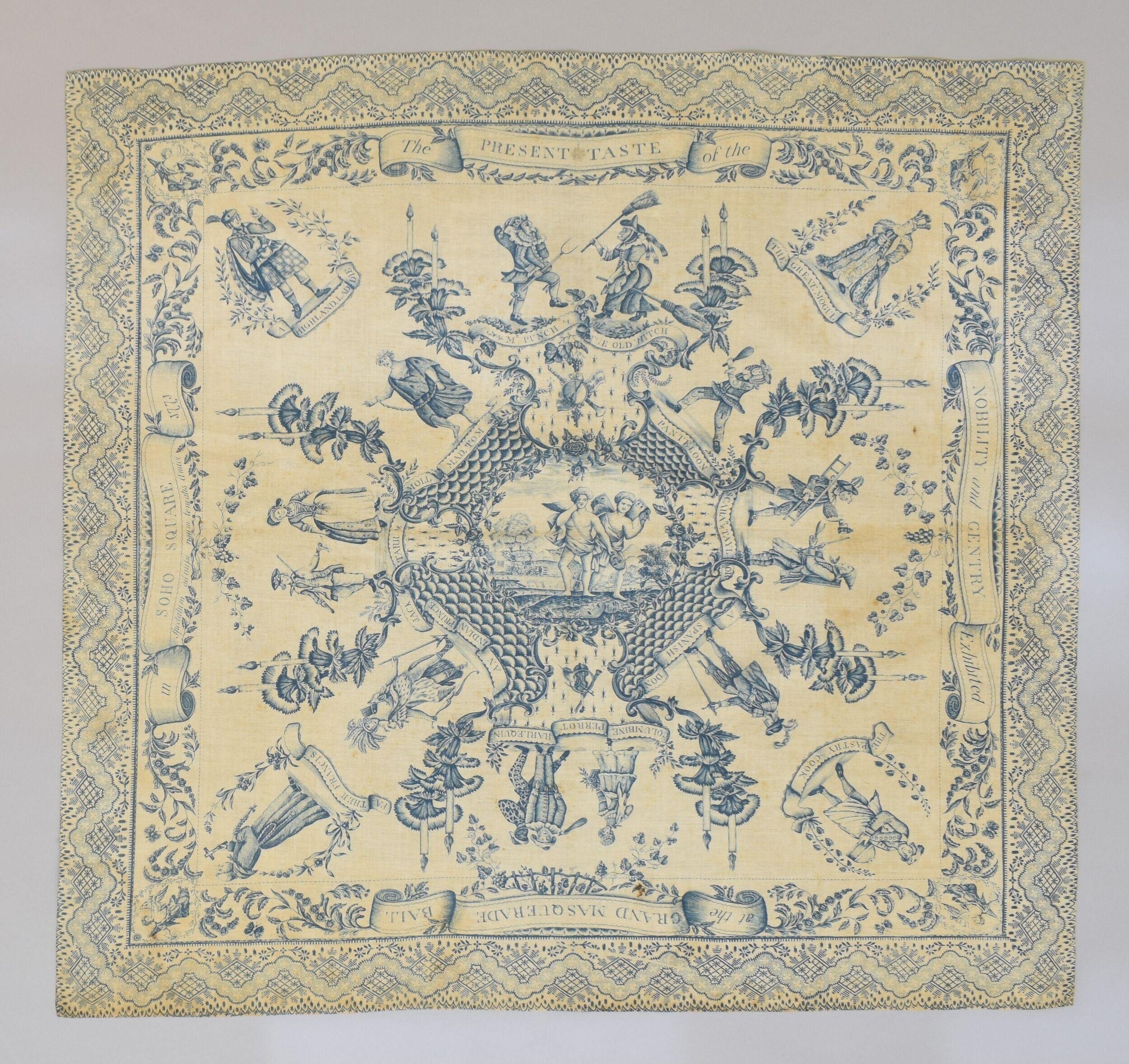 Present taste of the Nobility and Gentry Exhibited in the Grand Maquerade Ball in Soho in 1771 by Unknown