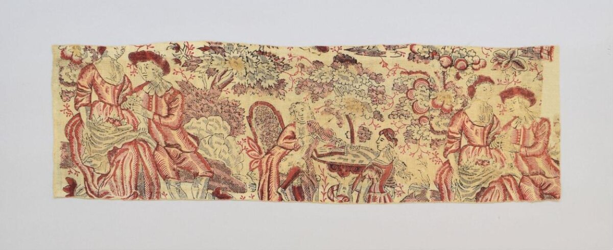 Furnishing fabric, 1650-1750