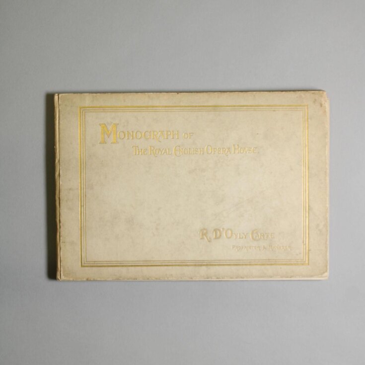 Monograph of the Royal English Opera House image