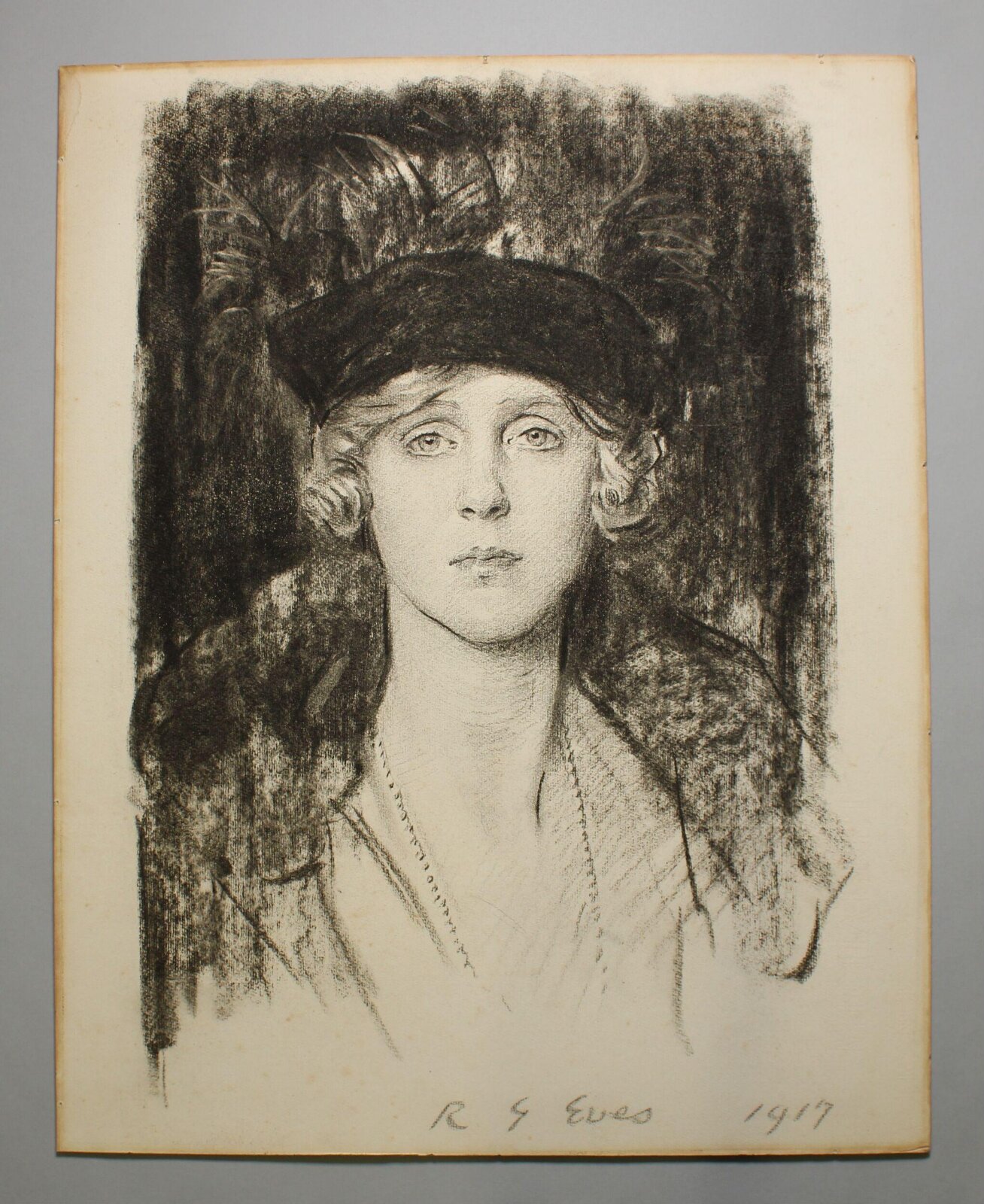 Drawing, Reginald Grenville Eves, 1917