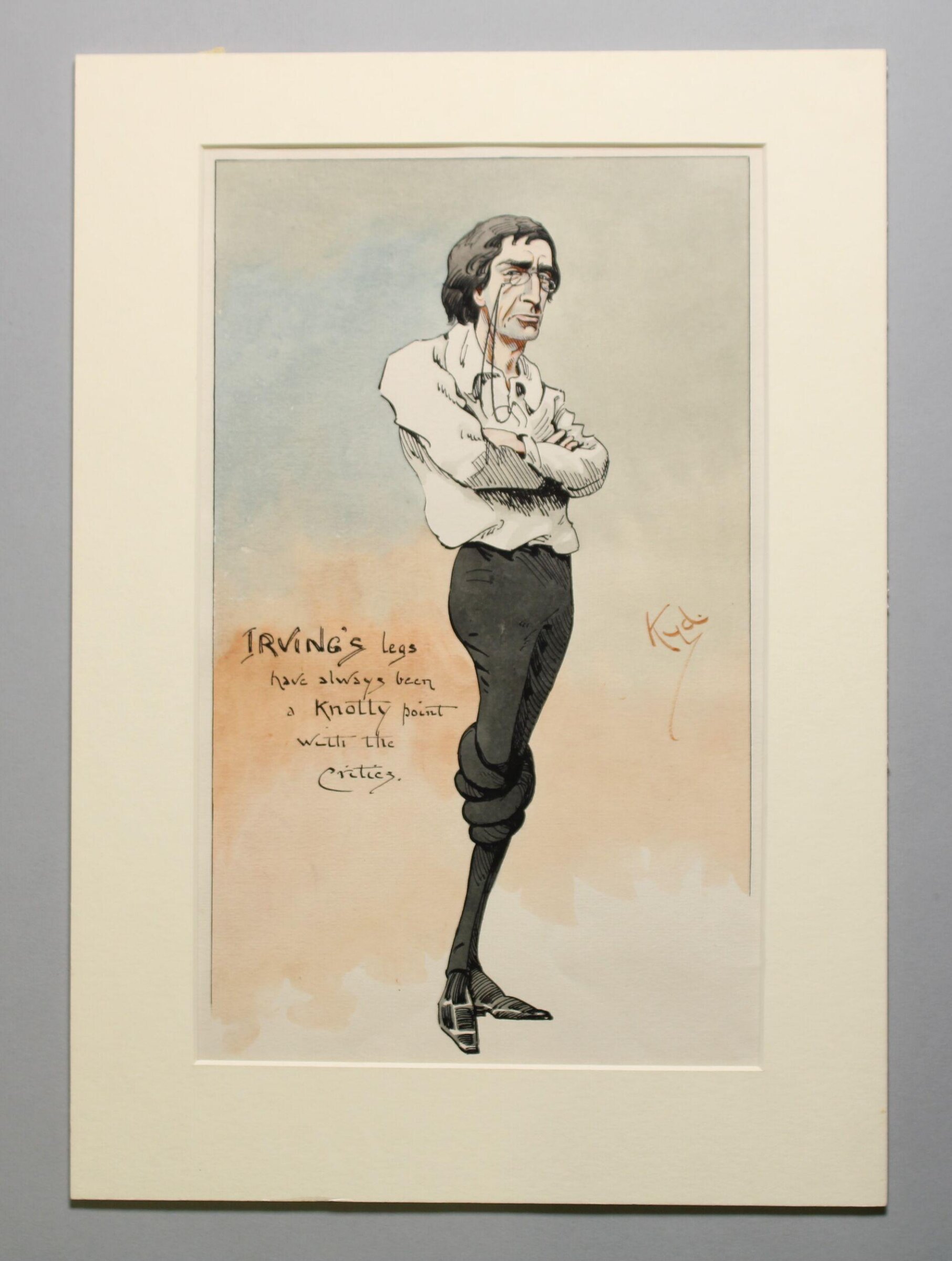 Drawing, Joseph Clayton Clarke, ок. XIX века