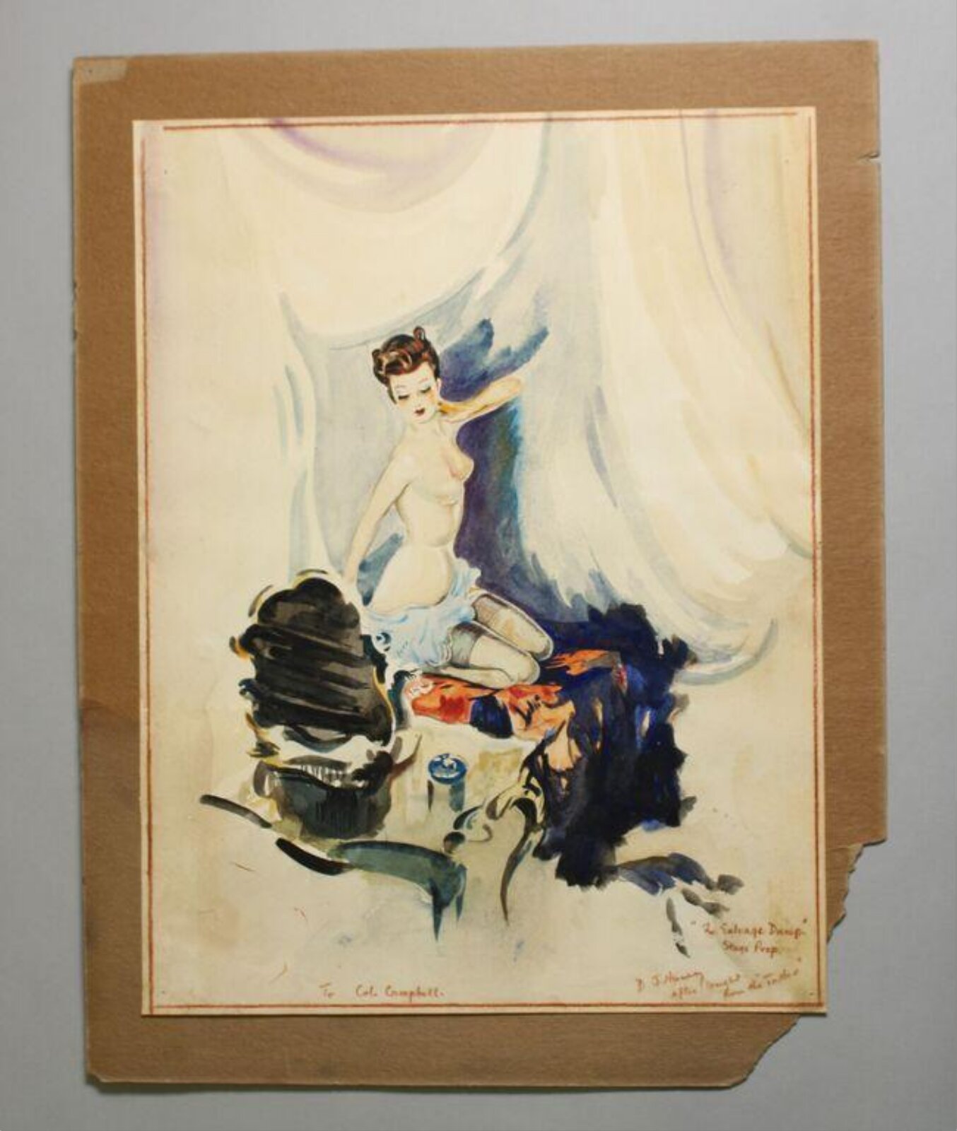 Watercolour, ca. 1935