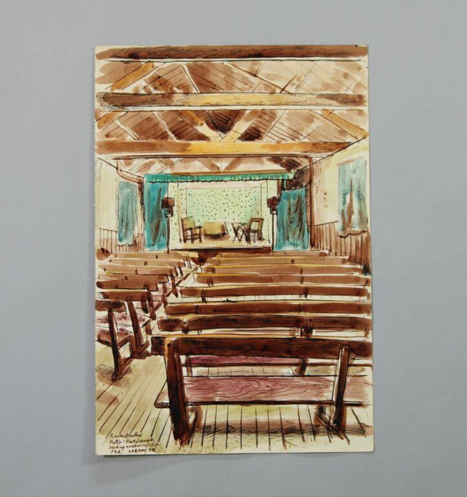 Drawing, John Crockett, 24 May 1948