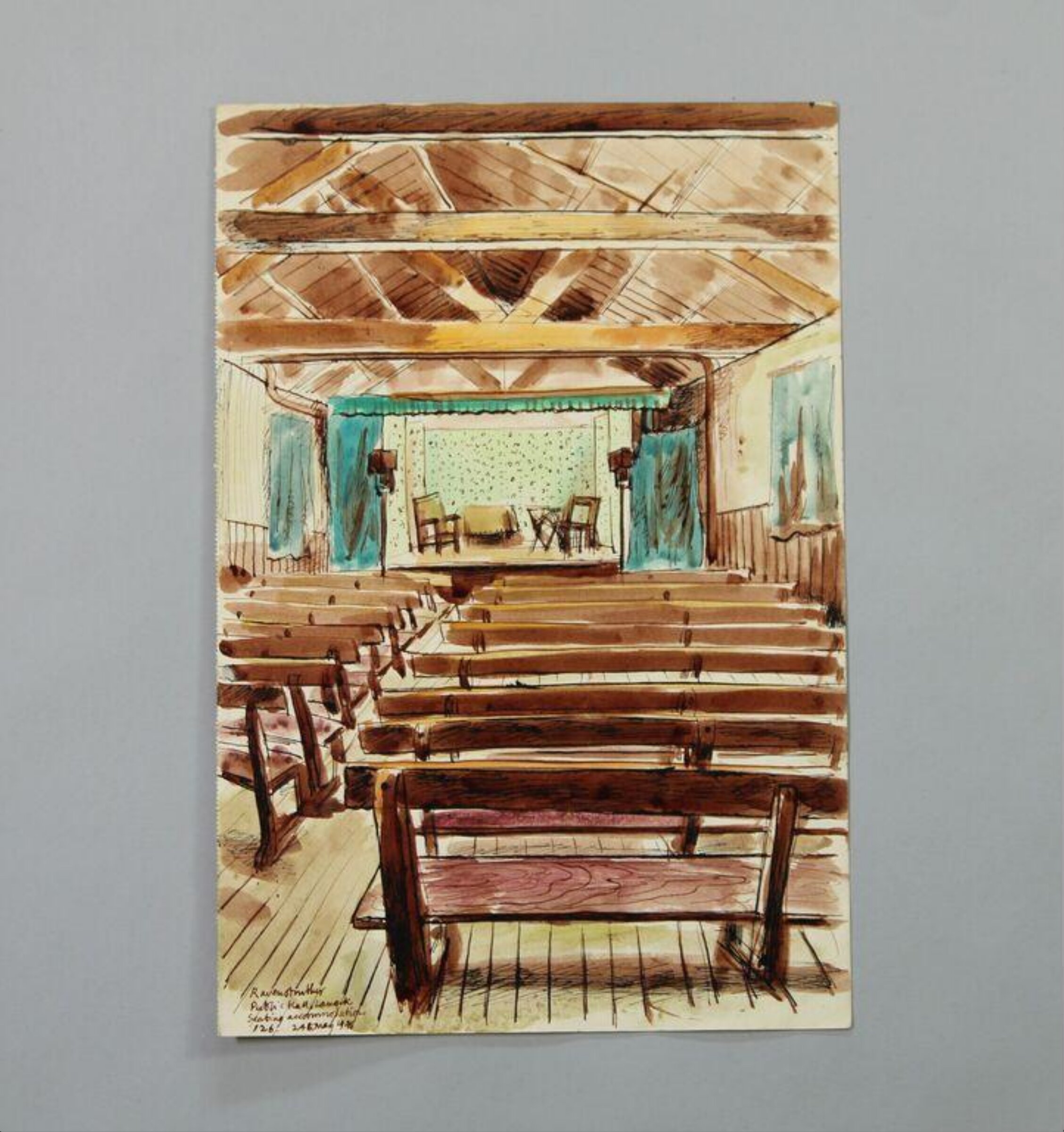 Drawing, John Crockett, 24 May 1948