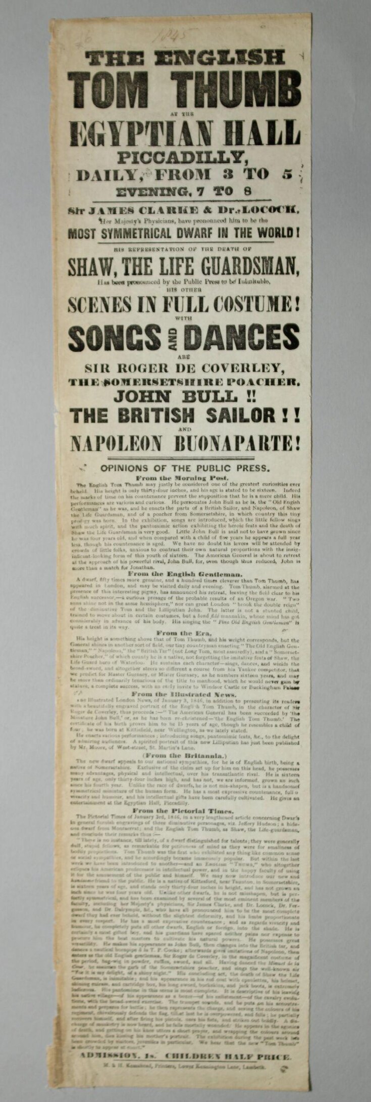 Handbill top image