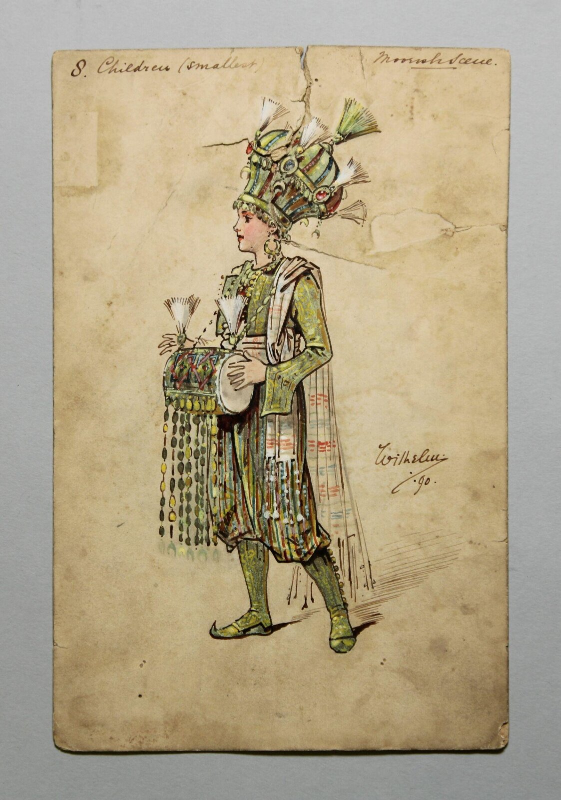 Wilhelm Pantomime Designs, Wilhelm, 1890