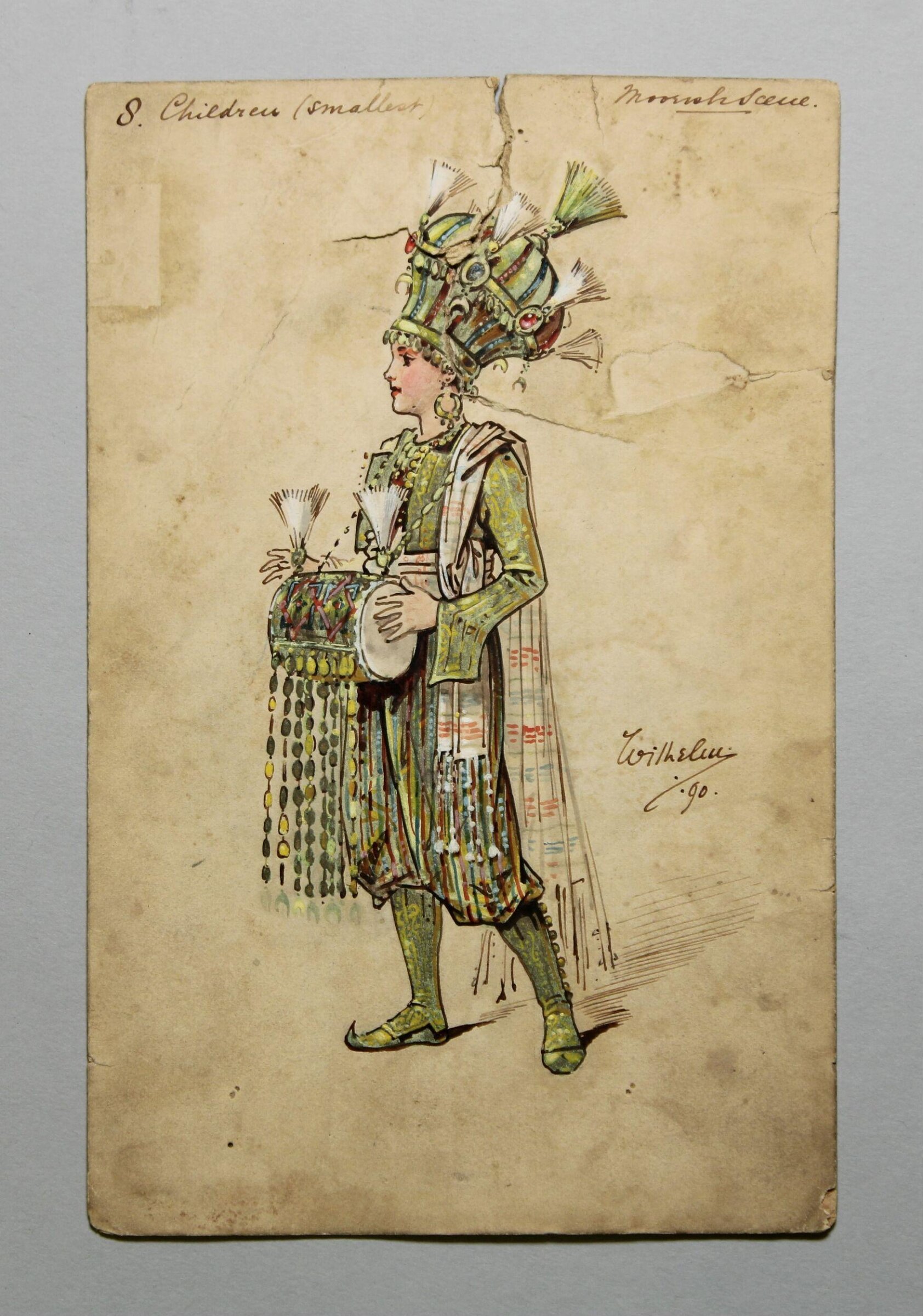 Wilhelm Pantomime Designs, Wilhelm, 1890