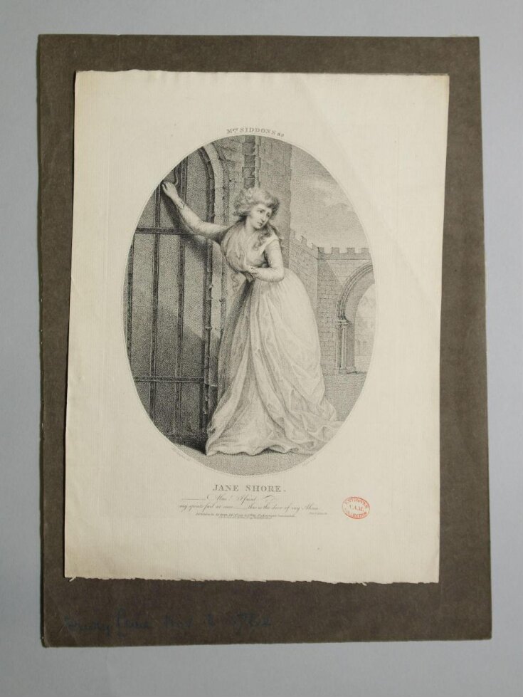 Mrs. Siddons as Jane Shore top image