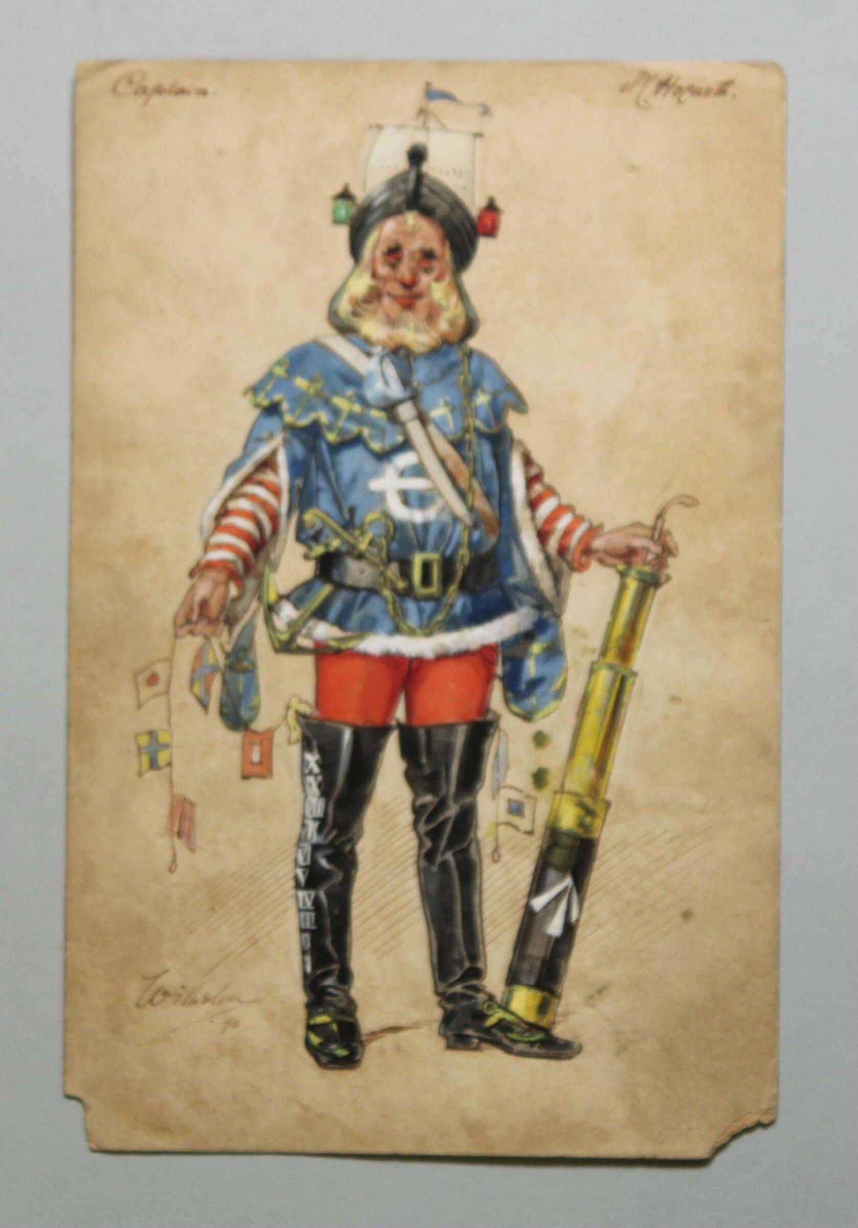 Wilhelm Pantomime Designs, Wilhelm, 1890
