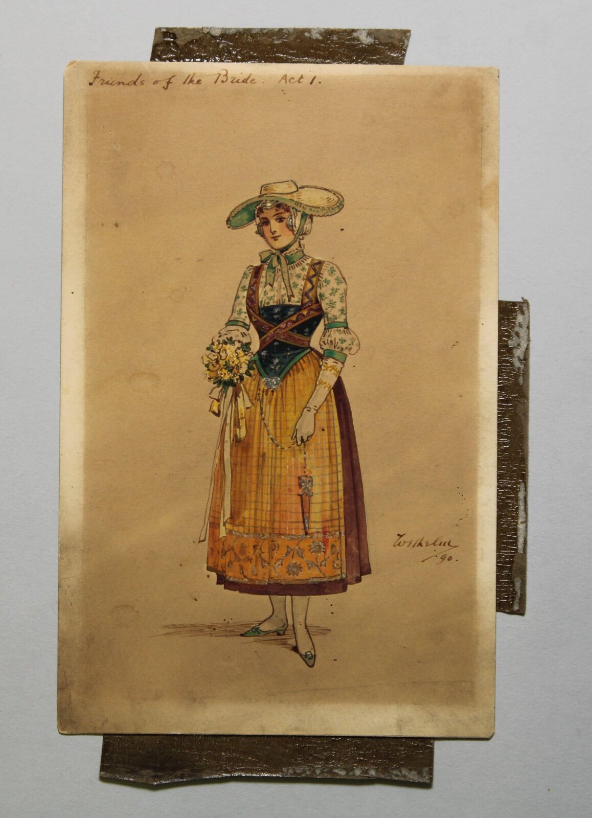 Wilhelm Pantomime Designs, Wilhelm, 1890