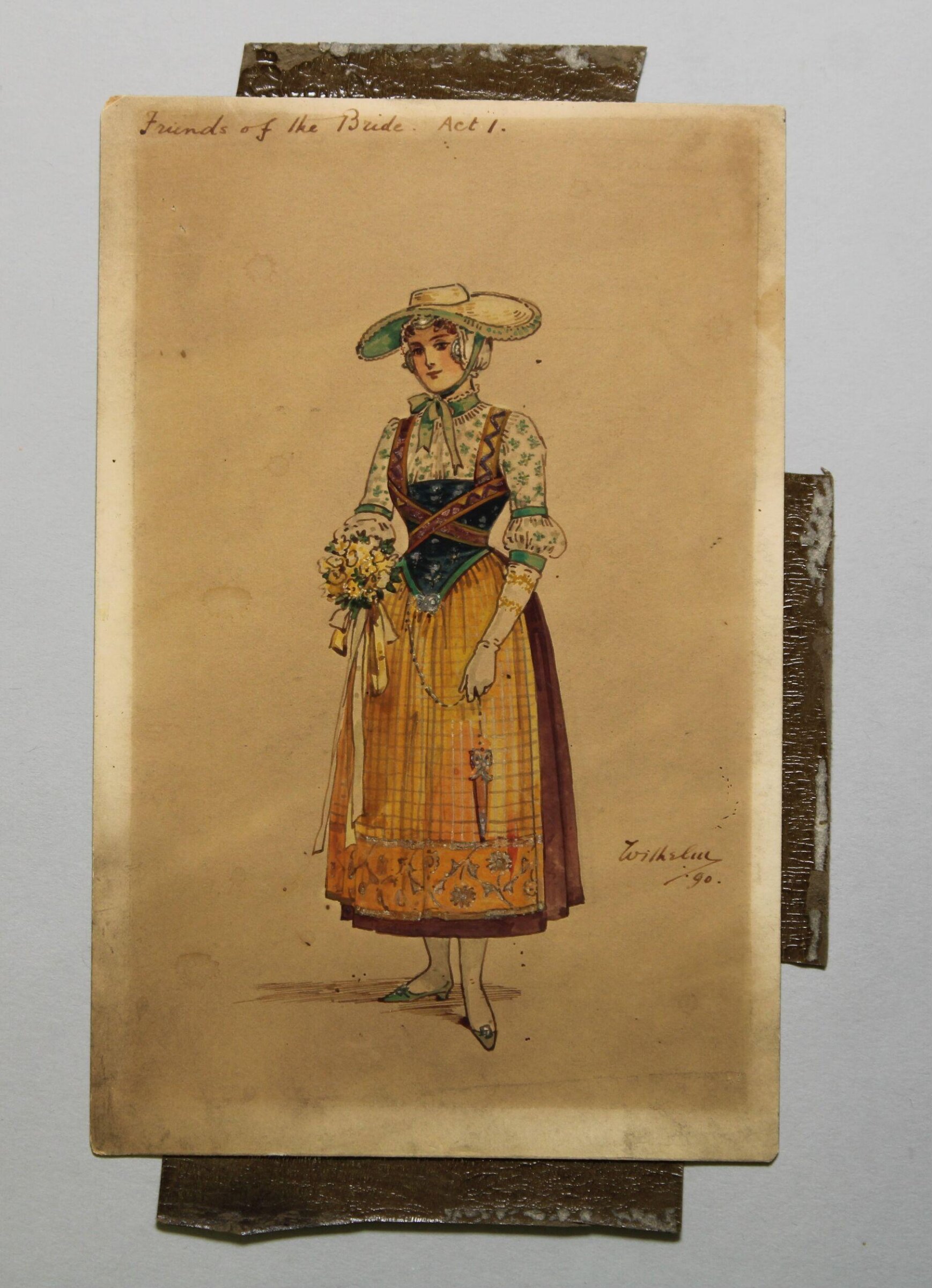 Wilhelm Pantomime Designs, Wilhelm, 1890