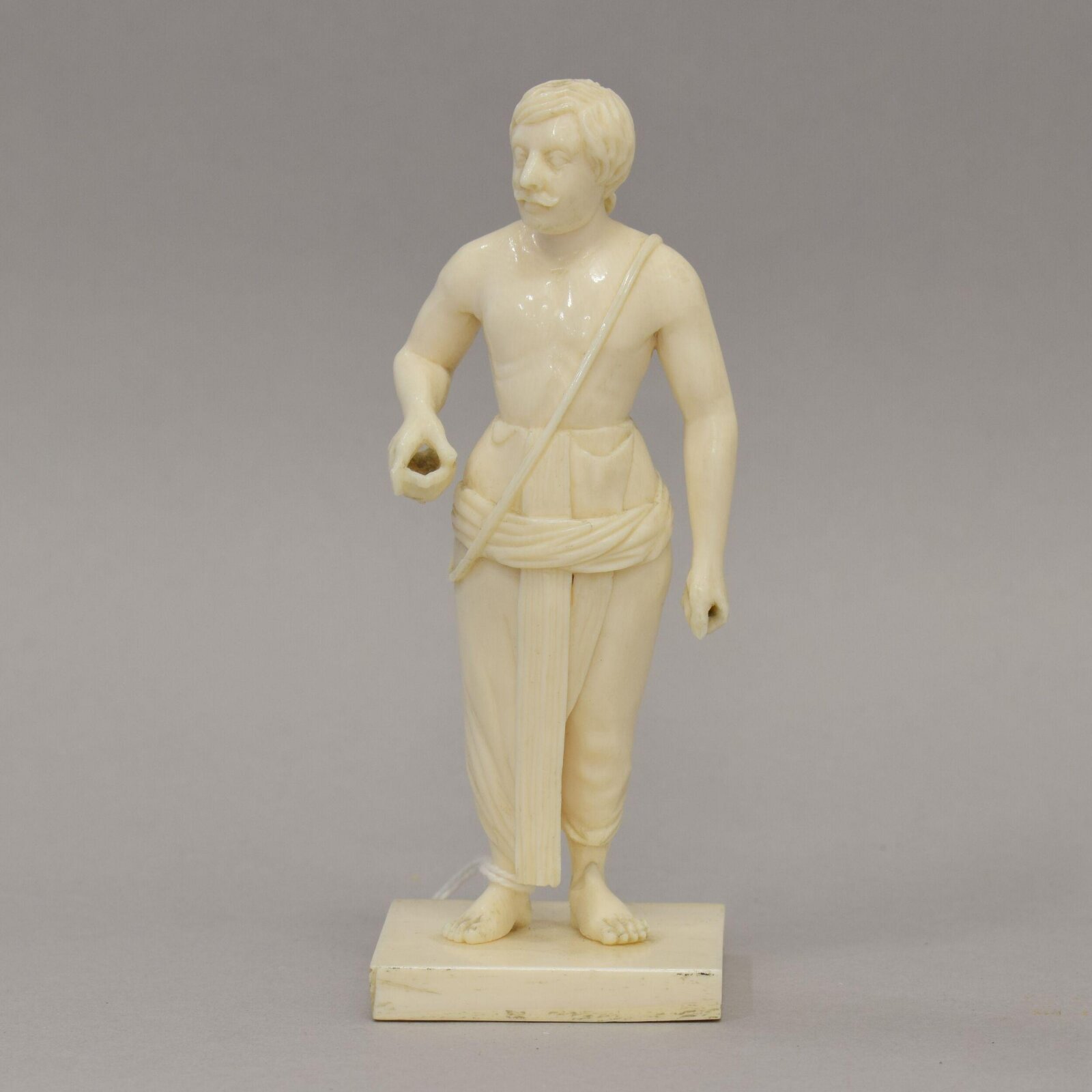 A Brahmin man with bowl, 19th century