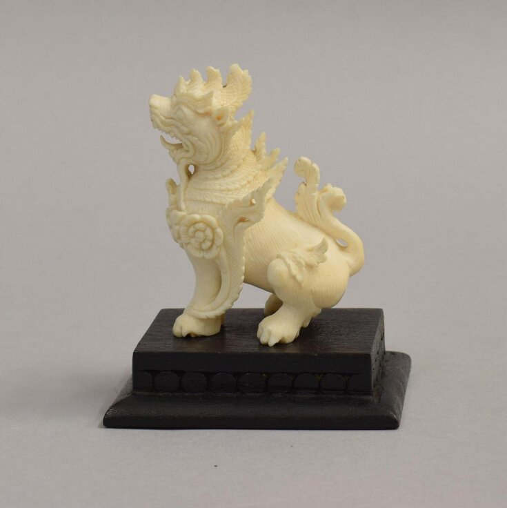 Model of a Temple Guardian Lion top image