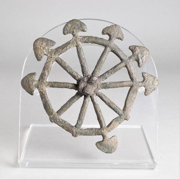 Spoked Wheel, possibly a Dharmacakra top image