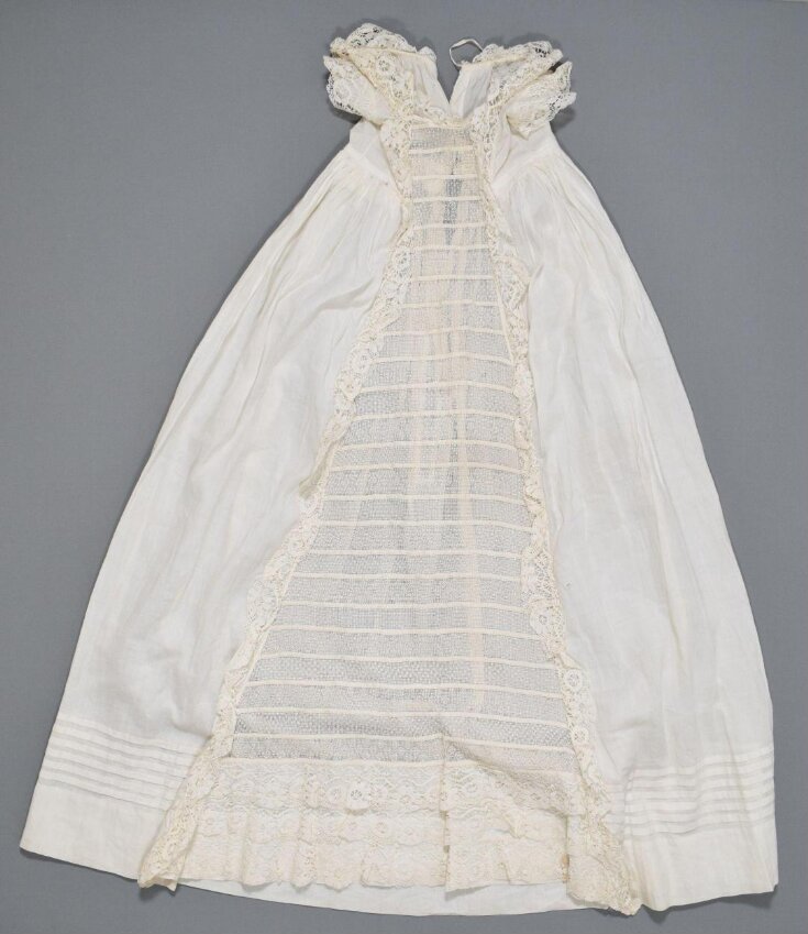 Christening Robe & Bonnet 191 - 12 Months Only main image 1