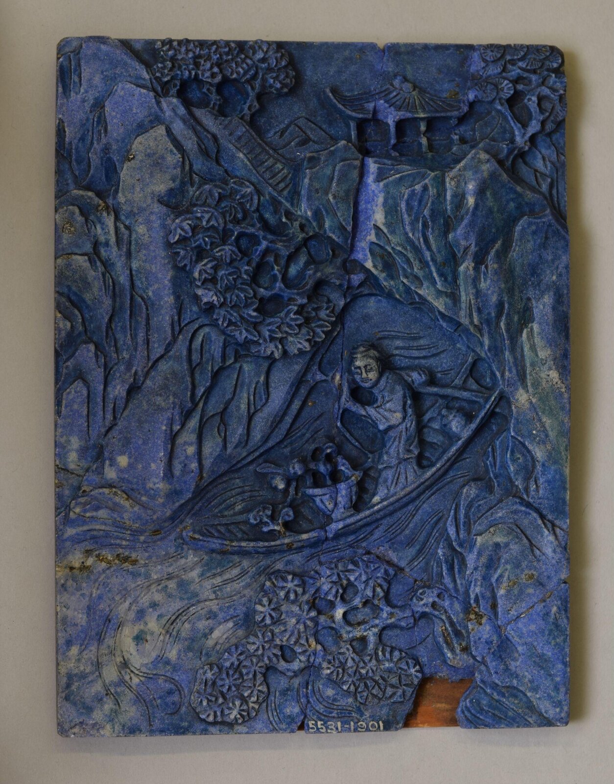 Plaque, 19th century