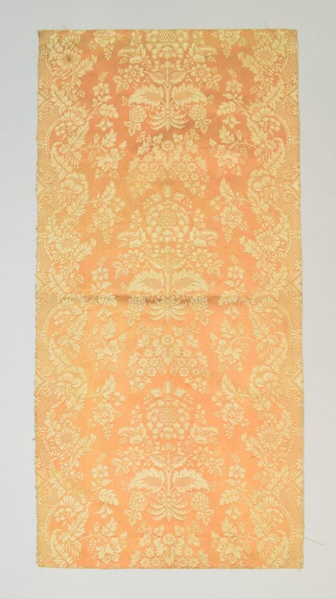 Woven silk, Unknown · 1720-1725 · France