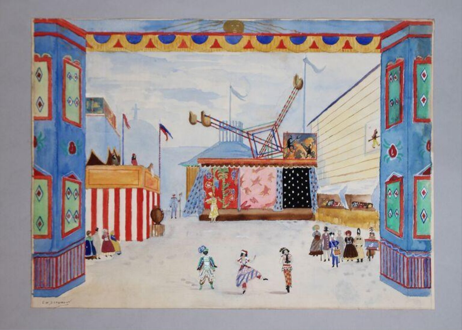 Drawing, Cyril William Beaumont, mid 20th century