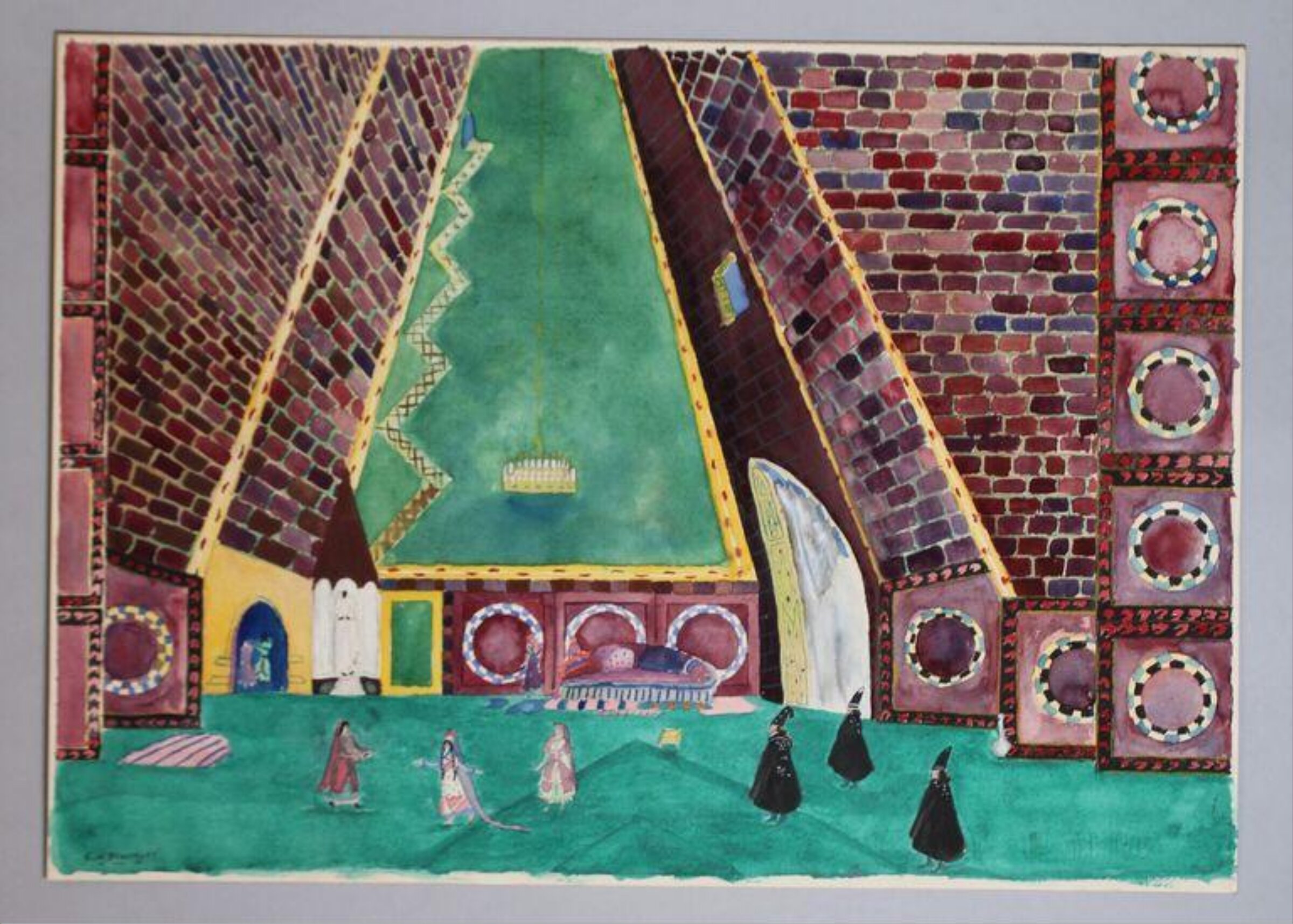 Painting, Cyril William Beaumont, mid 20th century