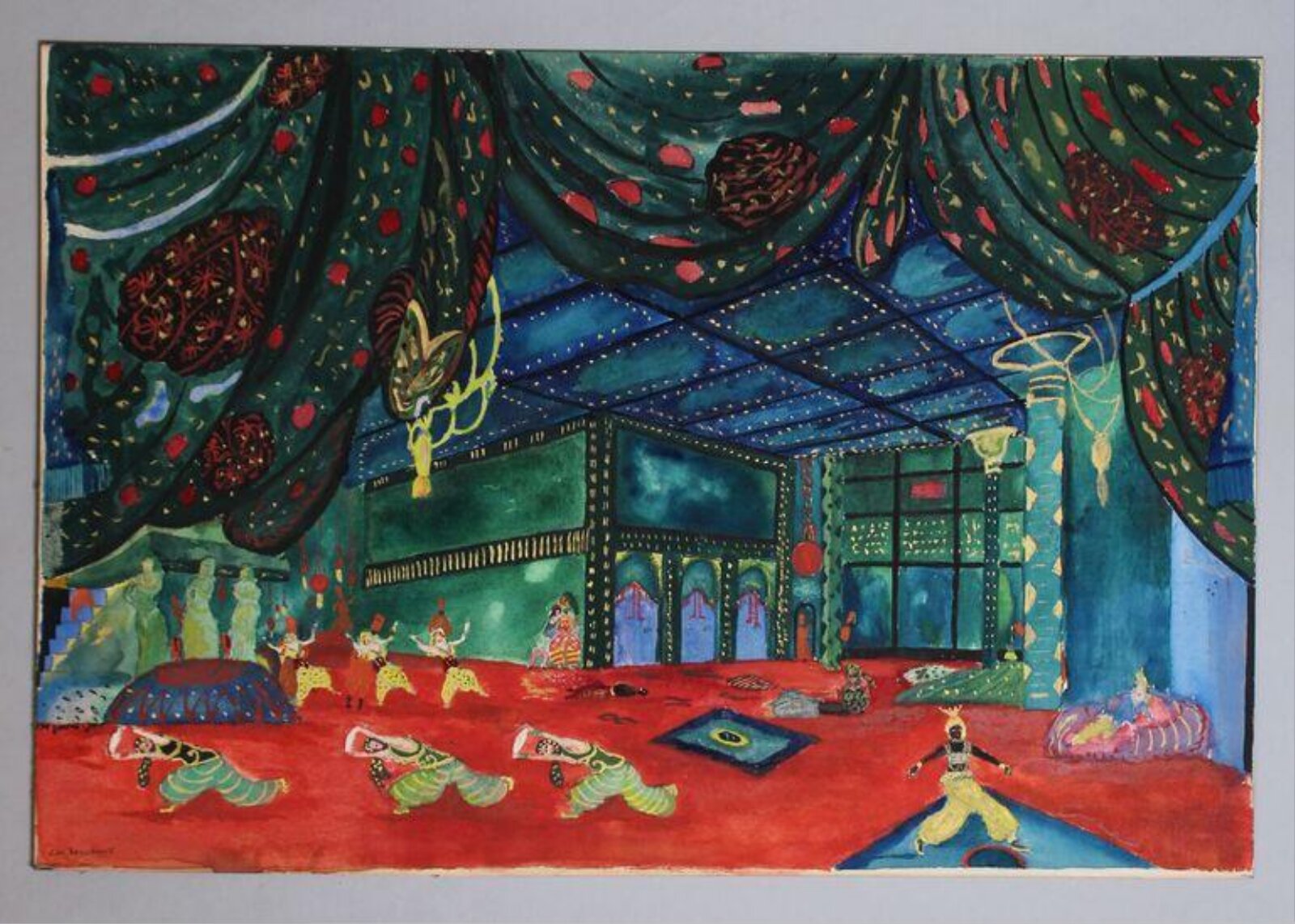 Painting, Cyril William Beaumont, mid 20th century
