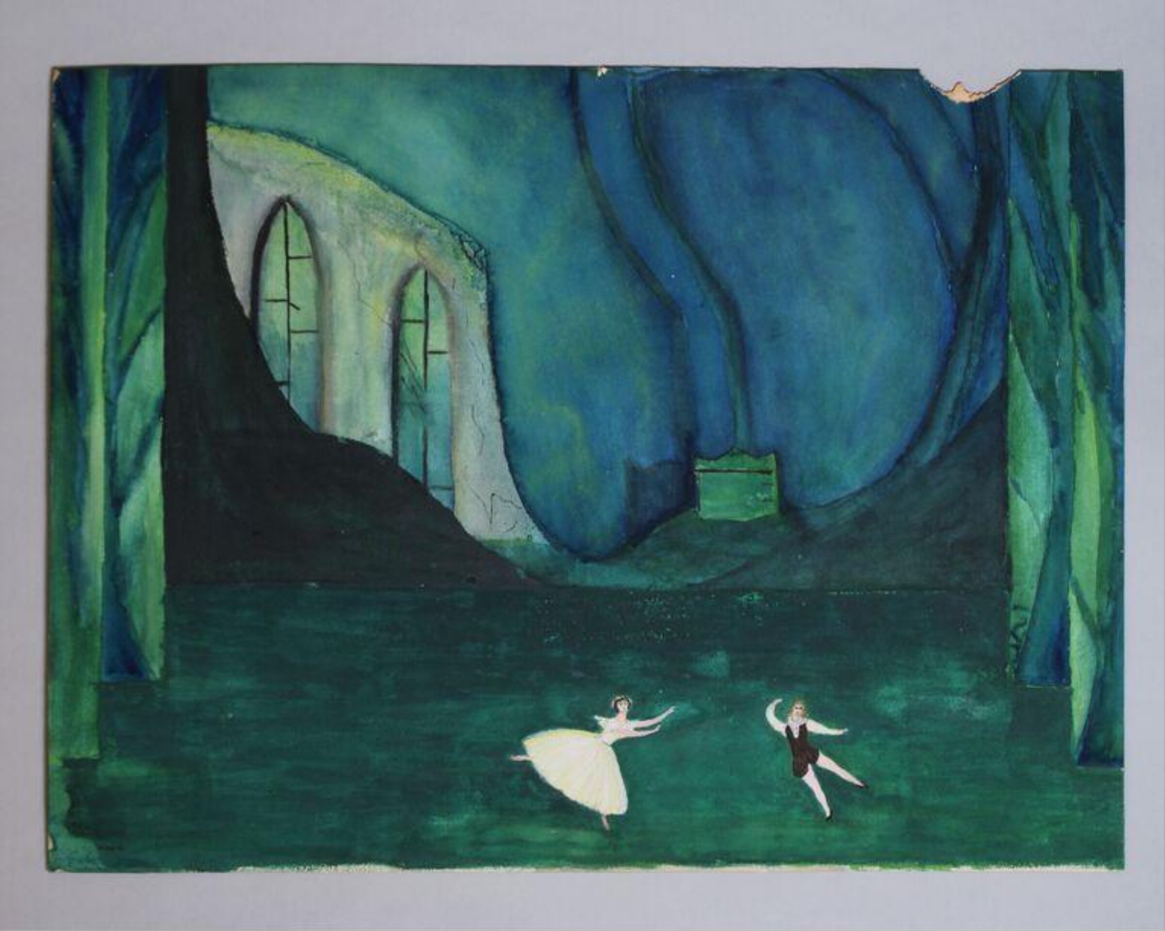 Painting, Cyril William Beaumont, mid 20th century