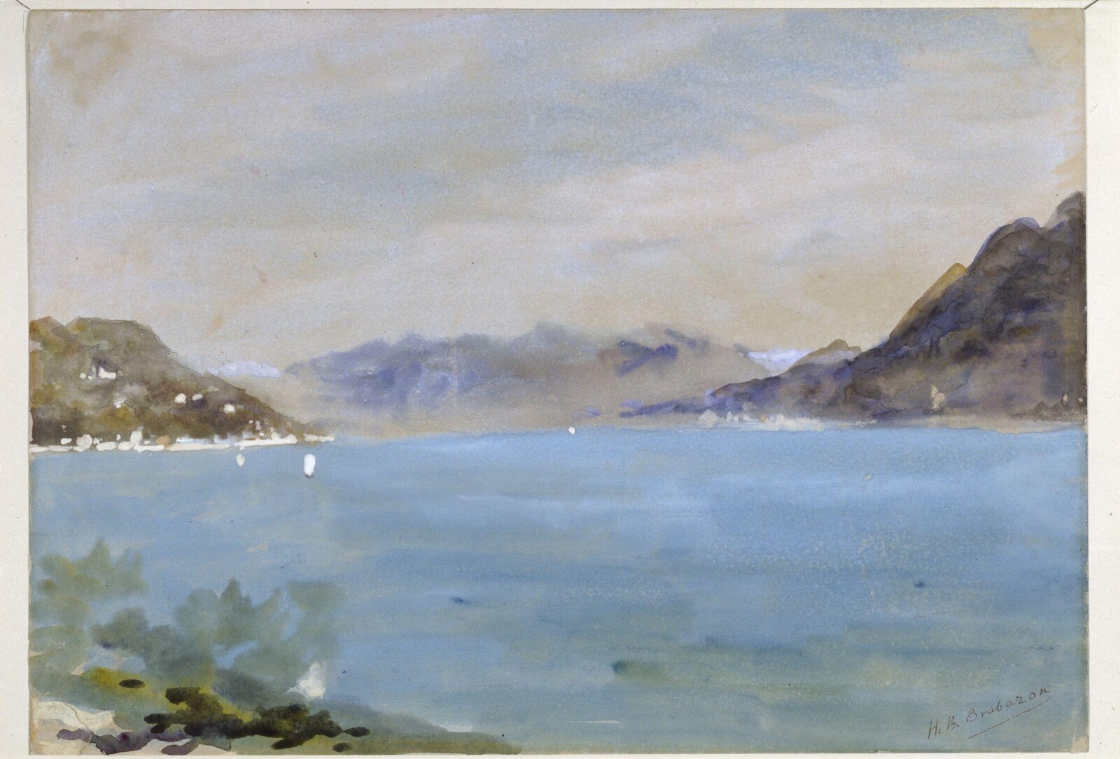 Lago Maggiore, Hercules Brabazon Brabazon, ca. 1844-1904