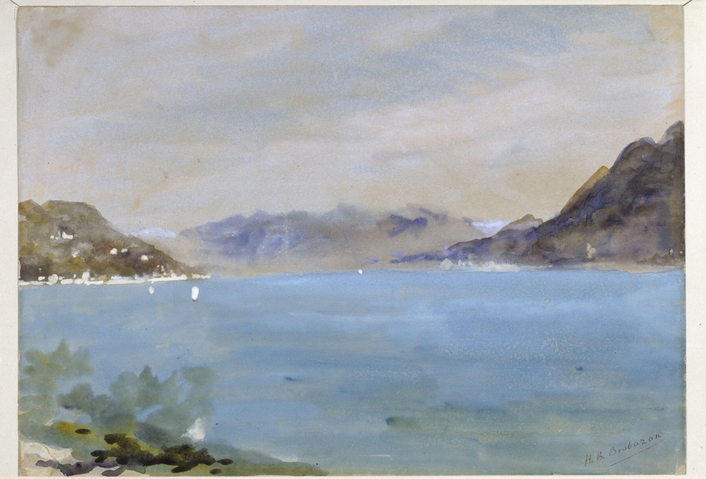 Lago Maggiore, Hercules Brabazon Brabazon, ca. 1844-1904