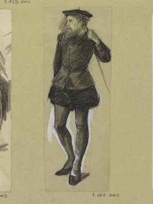 A Man in costume