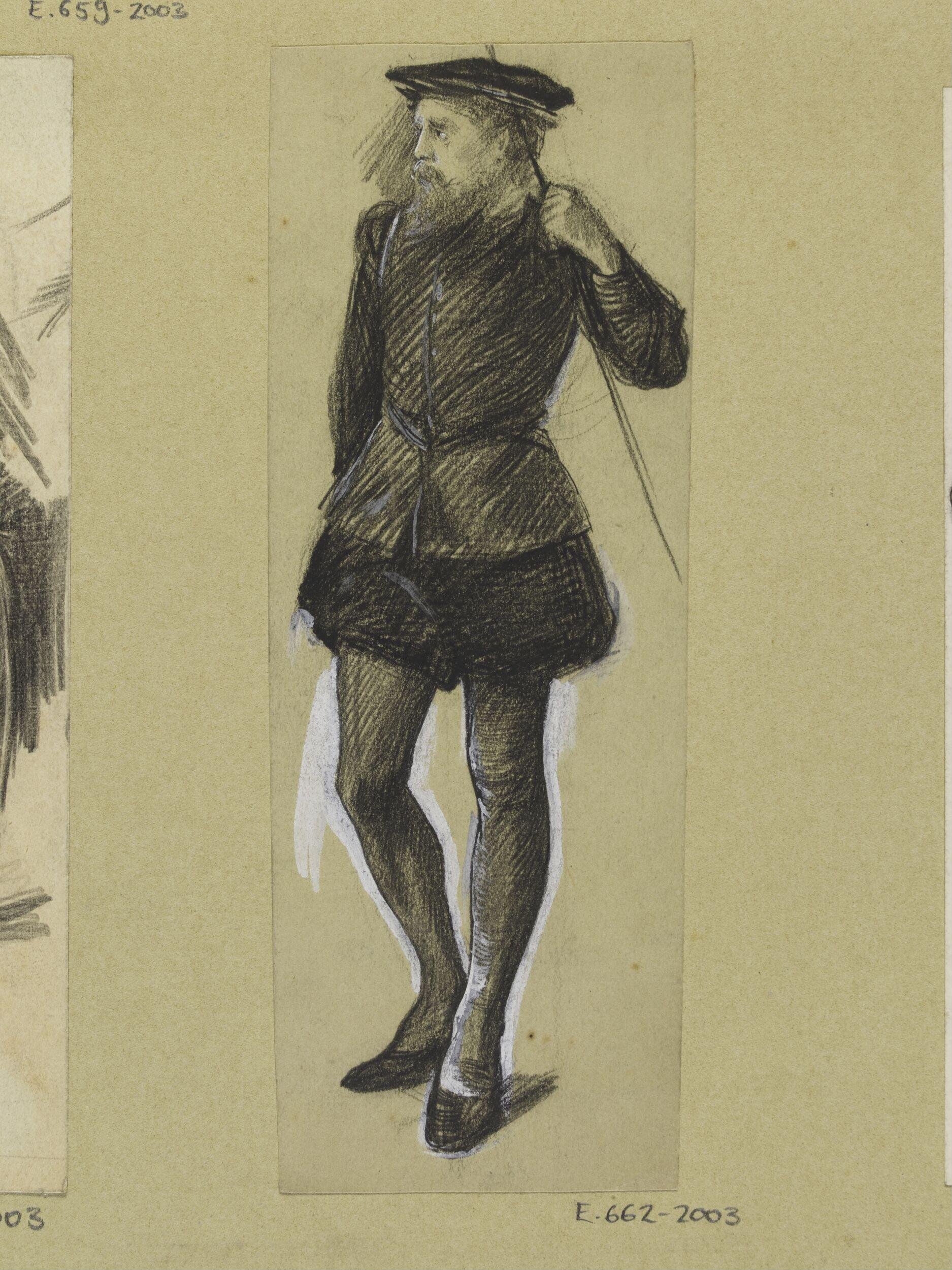 A Man in costume