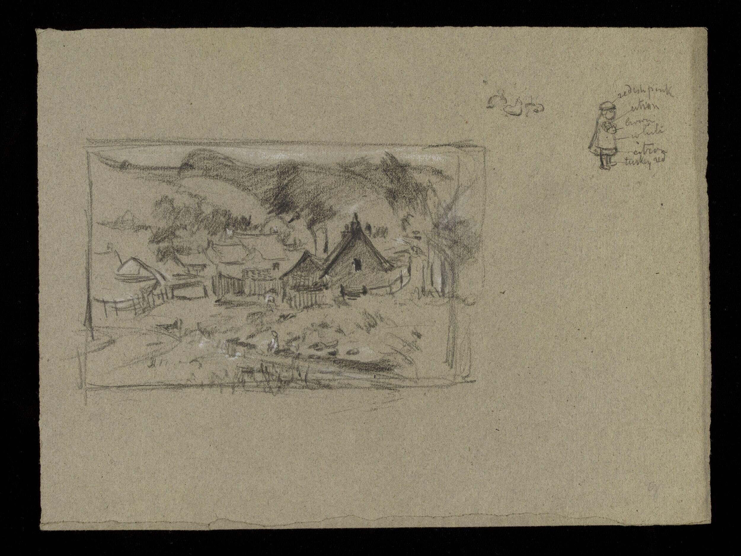 Village scene