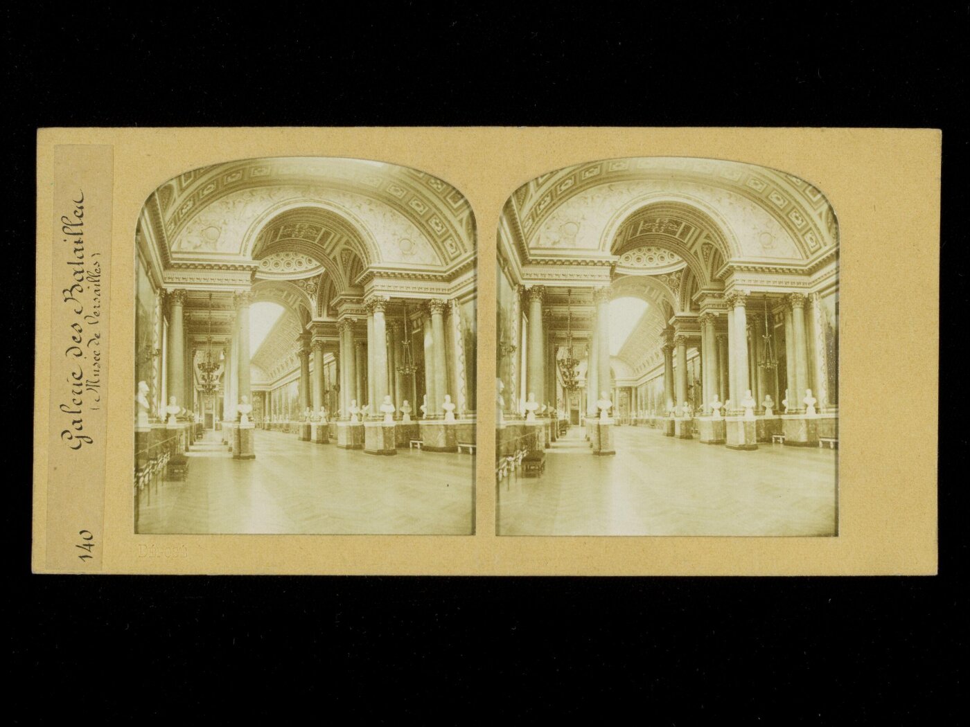 Unknown, Interior view of the Musee de Versailles, Galerie des Balailles