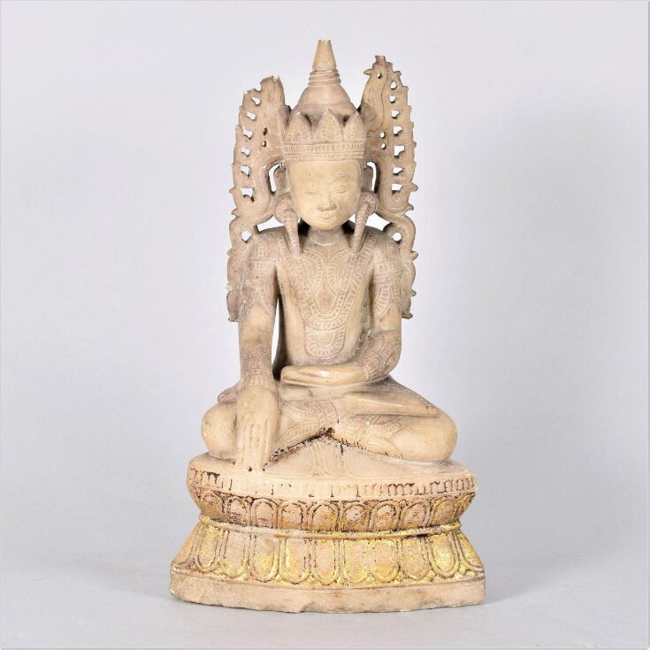 Seated Crowned Buddha top image