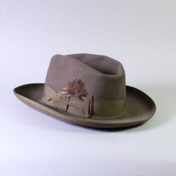 Trilby hat once owned by Felix Aylmer