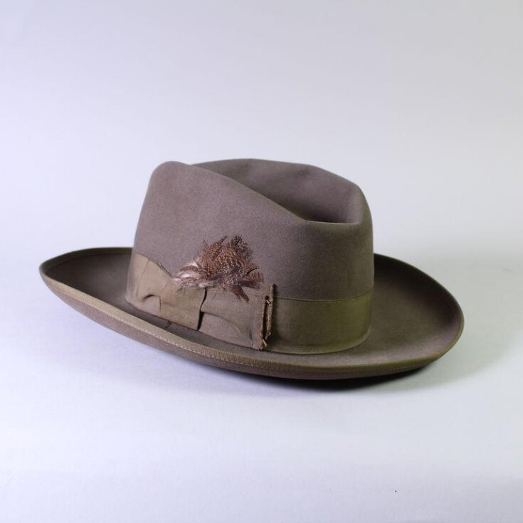Trilby hat once owned by Felix Aylmer top image