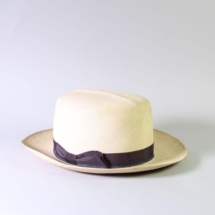 Panama hat once owned by Felix Aylmer top image
