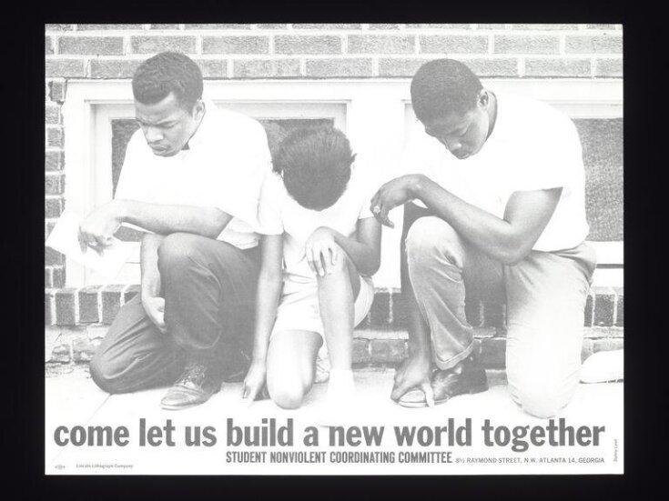Come let us build a new world together. top image