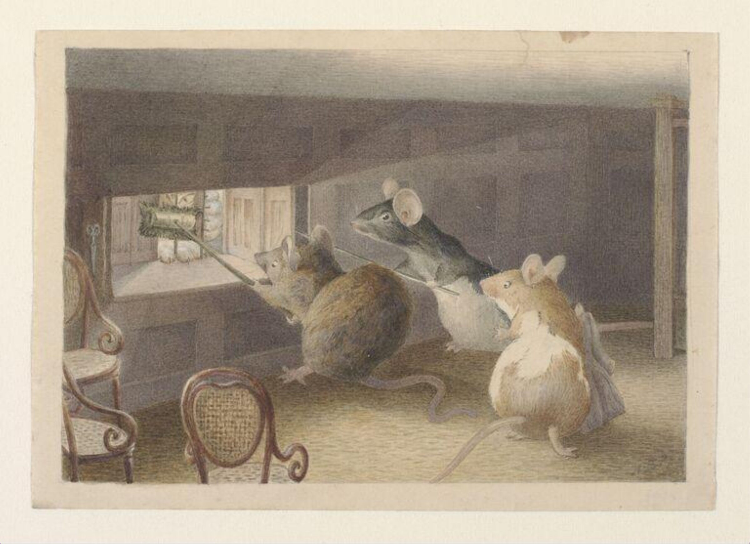 'Shall I come in, and cur off your threads?', Beatrix Potter, ca. 1892