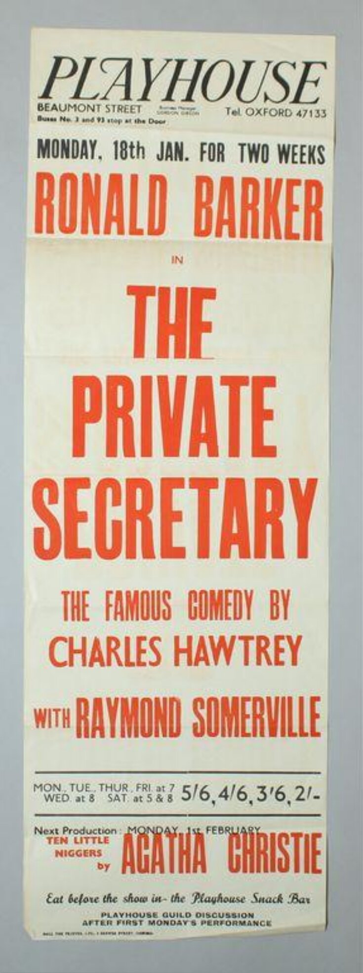 The Private Secretary top image