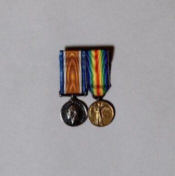 World War I medals belonging to Mrs Gabrielle Enthoven